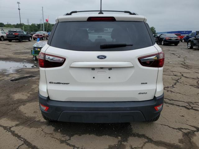 MAJ6P1CL0JC230726 - 2018 FORD ECOSPORT SES WHITE photo 6