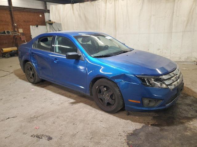 3FAHP0HA0BR213812 - 2011 FORD FUSION SE BLUE photo 4