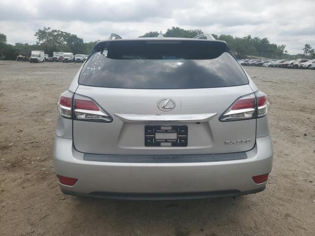 2T2BK1BA2FC321093 - 2015 LEXUS RX 350 BASE SILVER photo 6