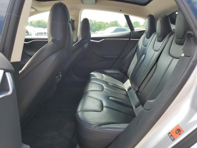 5YJSA1S17EFP66205 - 2014 TESLA MODEL S SILVER photo 10