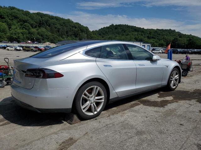 5YJSA1S17EFP66205 - 2014 TESLA MODEL S SILVER photo 3