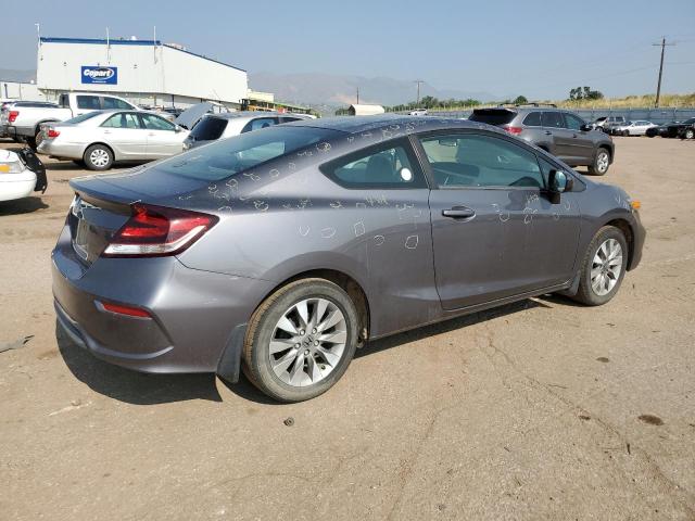 2HGFG3A51FH509070 - 2015 HONDA CIVIC LX GRAY photo 3