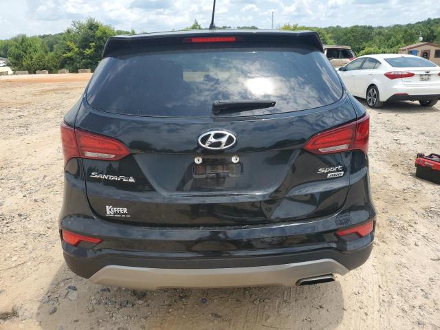 5XYZTDLBXJG540261 - 2018 HYUNDAI SANTA FE S BLACK photo 6