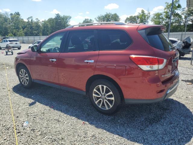 5N1AR2MN6FC638851 - 2015 NISSAN PATHFINDER S 栗色 照片 2