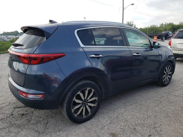 KNDPN3AC1H7062536 - 2017 KIA SPORTAGE EX BLUE photo 3