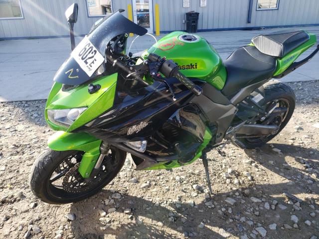 JKAZXCG18CA015664 - 2012 KAWASAKI ZX1000 G GREEN photo 9