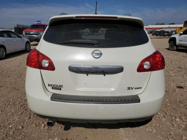 JN8AS5MV9BW278224 - 2011 NISSAN ROGUE S WHITE photo 6