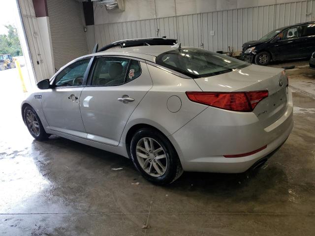 KNAGM4A70D5353611 - 2013 KIA OPTIMA LX SILVER photo 2