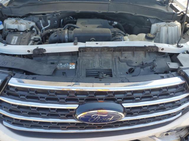 1FMSK7DH2LGC49581 - 2020 FORD EXPLORER XLT WHITE photo 12