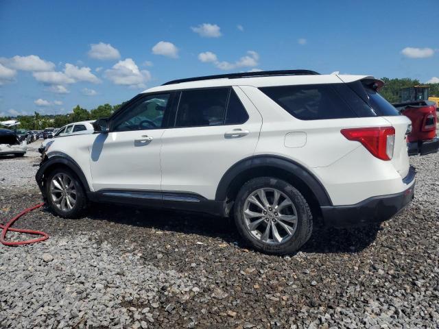 1FMSK7DH2LGC49581 - 2020 FORD EXPLORER XLT WHITE photo 2