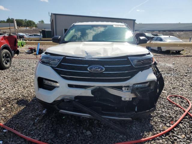 1FMSK7DH2LGC49581 - 2020 FORD EXPLORER XLT WHITE photo 5