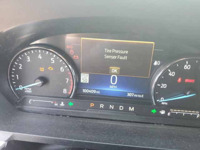 1FMSK7DH2LGC49581 - 2020 FORD EXPLORER XLT WHITE photo 9