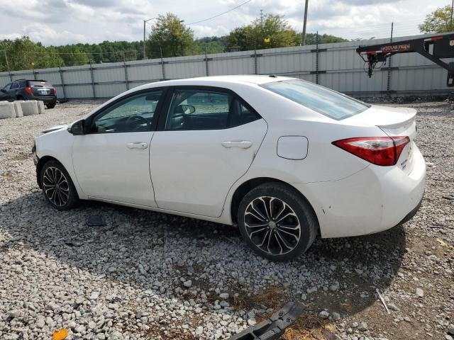 2T1BURHE1FC350303 - 2015 TOYOTA COROLLA L WHITE photo 2