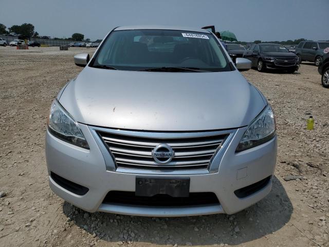 3N1AB7AP9EL617106 - 2014 NISSAN SENTRA S SILVER photo 5