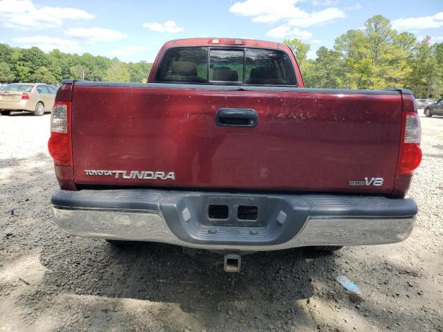 5TBRT34126S479054 - 2006 TOYOTA TUNDRA ACCESS CAB SR5 MAROON photo 6