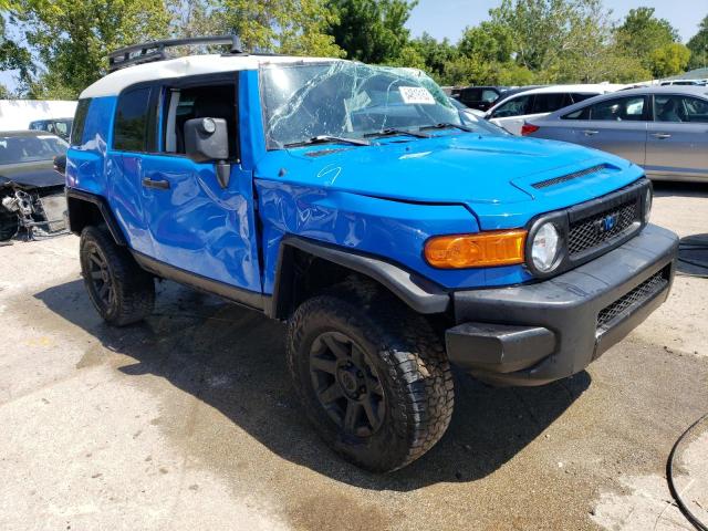 JTEBU11FX8K043813 - 2008 TOYOTA FJ CRUISER BLUE photo 4