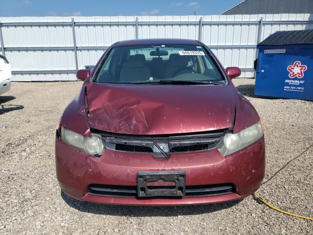 1HGFA16578L021813 - 2008 HONDA CIVIC LX 栗色 照片 5