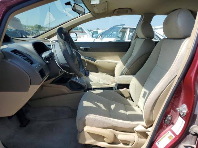 1HGFA16578L021813 - 2008 HONDA CIVIC LX 栗色 照片 7