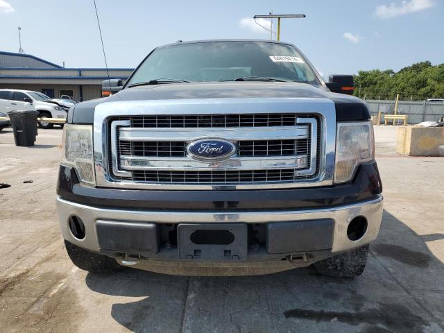 1FTEX1EM8EFA22190 - 2014 FORD F150 SUPER CAB BLACK photo 5