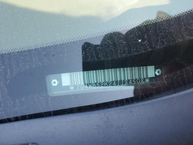 2G4WB52K241184508 - 2004 BUICK REGAL LS 棕色 照片 12