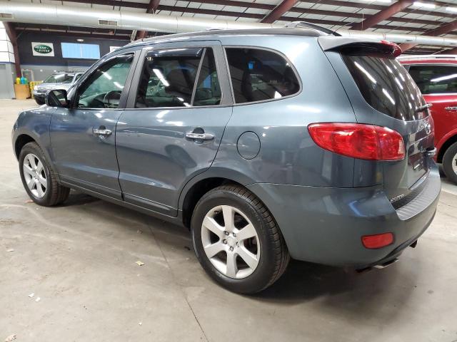 5NMSH73E67H004548 - 2007 HYUNDAI SANTA FE SE BLUE photo 2