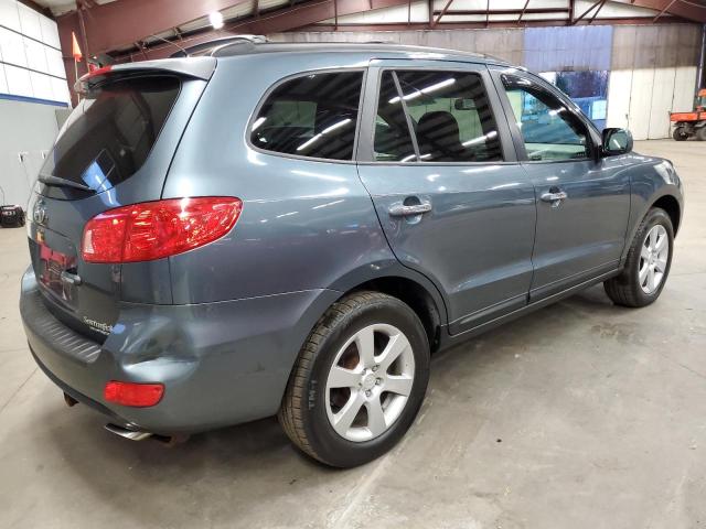 5NMSH73E67H004548 - 2007 HYUNDAI SANTA FE SE BLUE photo 3