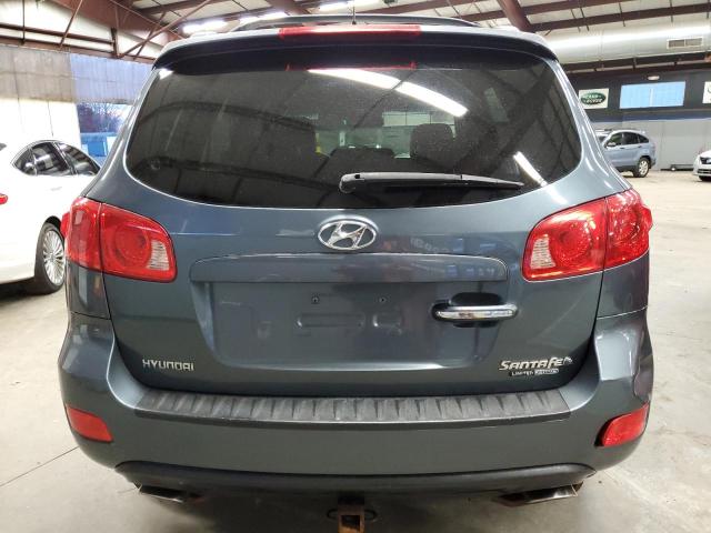 5NMSH73E67H004548 - 2007 HYUNDAI SANTA FE SE BLUE photo 6