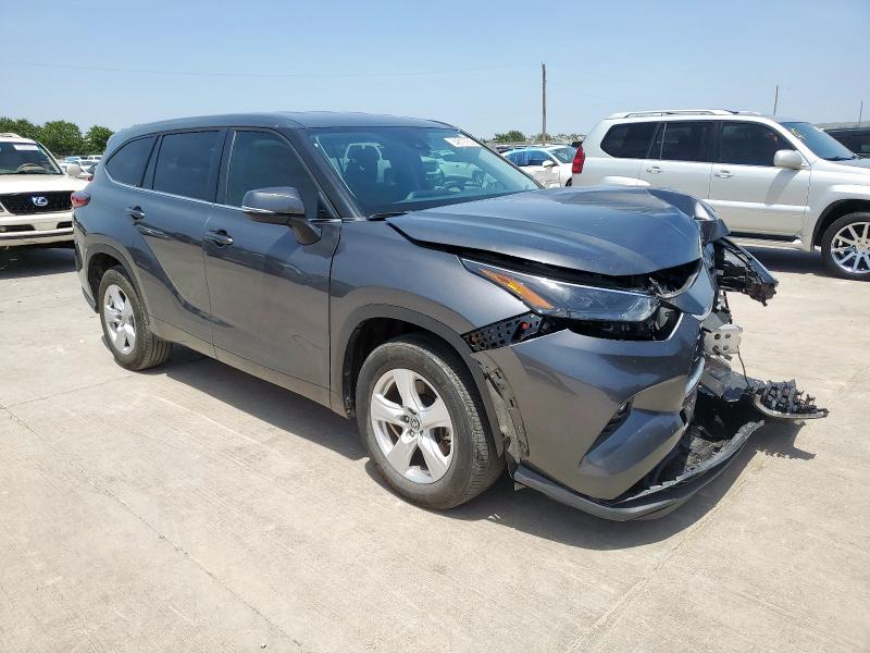 5TDKDRAH0PS515710 - 2023 TOYOTA HIGHLANDER L Մոխրագույն լուսանկար 4