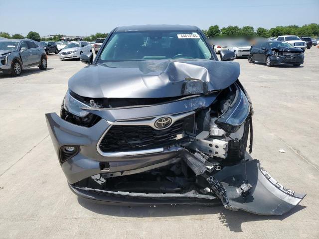 5TDKDRAH0PS515710 - 2023 TOYOTA HIGHLANDER L Մոխրագույն լուսանկար 5