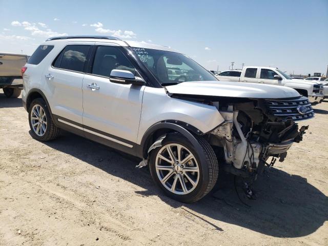 1FM5K8F8XGGA76074 - 2016 FORD EXPLORER LIMITED SILVER photo 4