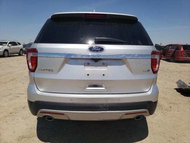 1FM5K8F8XGGA76074 - 2016 FORD EXPLORER LIMITED SILVER photo 6