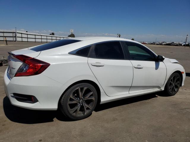 2HGFC2F80KH569960 - 2019 HONDA CIVIC SPORT WHITE photo 3