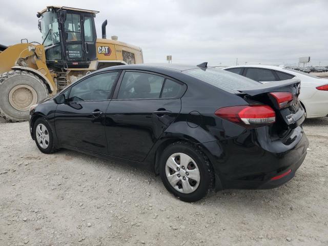 3KPFK4A70JE220724 - 2018 KIA FORTE LX BLACK photo 2