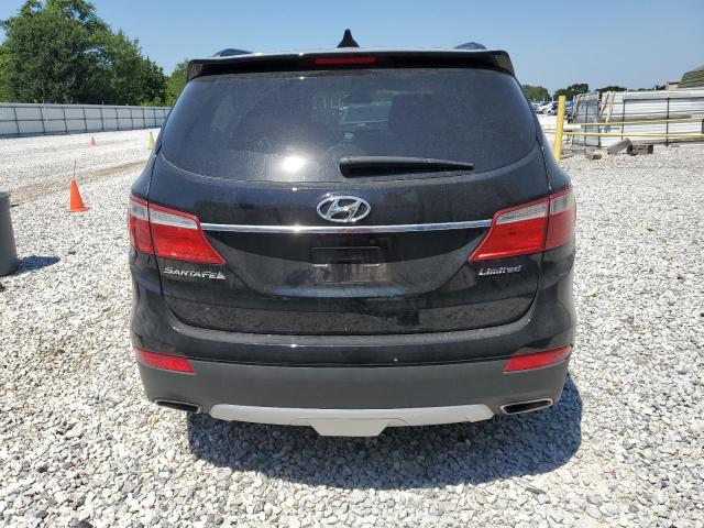 KM8SN4HF0EU043193 - 2014 HYUNDAI SANTA FE GLS BLACK photo 6