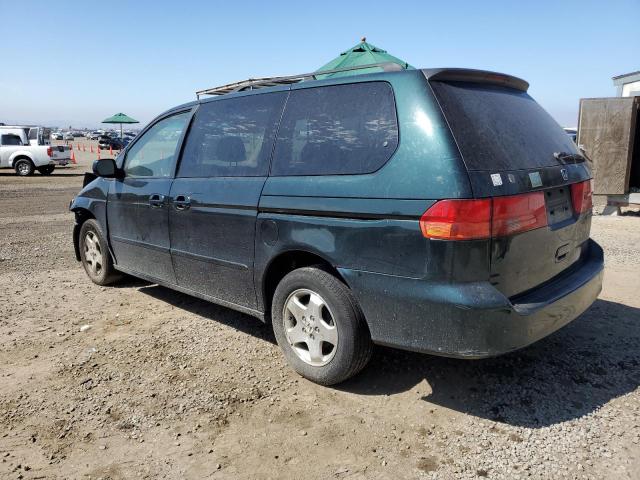 2HKRL18631H580068 - 2001 HONDA ODYSSEY EX GREEN photo 2