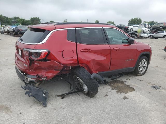 3C4NJDBNXST559662 - 2025 JEEP COMPASS LATITUDE 红色 照片 3