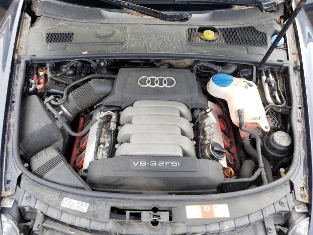 WAUKH94F98N025303 - 2008 AUDI A6 AVANT QUATTRO GRAY photo 11