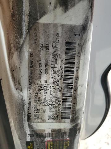 5TFRX5GN0KX148533 - 2019 TOYOTA TACOMA ACCESS CAB თეთრი ფოტო 12