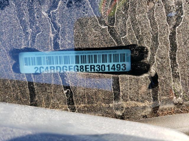 2C4RDGEG8ER301493 - 2014 DODGE GRAND CARA R/T SILVER photo 13