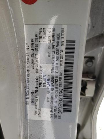 3MYDLBZV9GY117449 - 2016 SCION IA WHITE photo 12