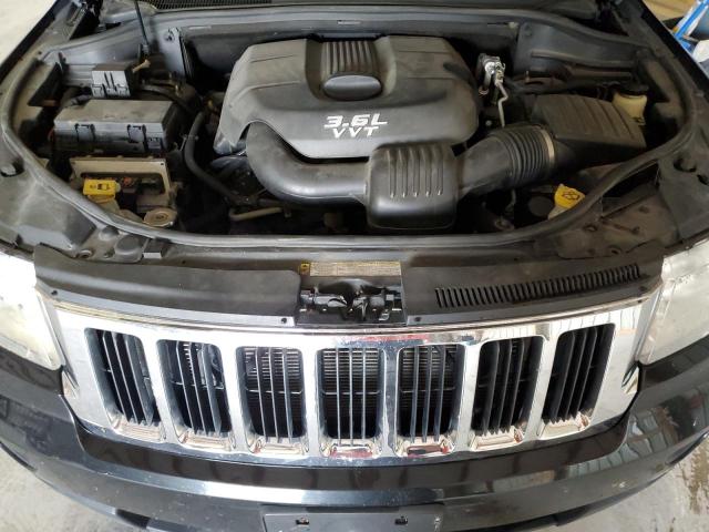 1C4RJFAG1DC560424 - 2013 JEEP GRAND CHEROKEE LAREDO 黑色 照片 12