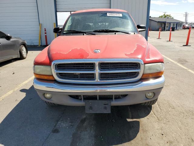 1D7HL42N53S155281 - 2003 DODGE DAKOTA SLT RED photo 5