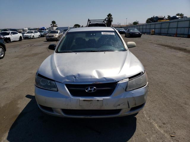 5NPET46C98H359772 - 2008 HYUNDAI SONATA GLS SILVER photo 5