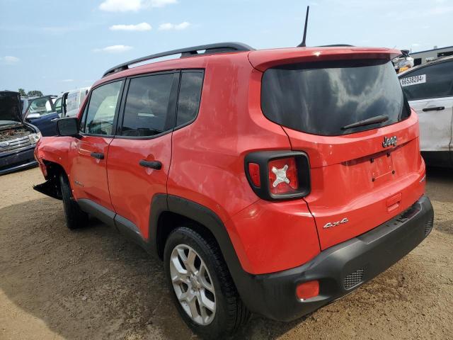 ZACCJBAB1JPJ50617 - 2018 JEEP RENEGADE SPORT RED photo 2