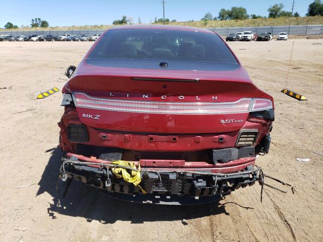 3LN6L5FC6HR628572 - 2017 LINCOLN MKZ RESERVE წითელი ფოტო 6