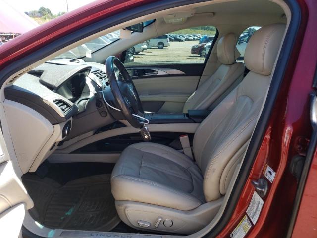 3LN6L5FC6HR628572 - 2017 LINCOLN MKZ RESERVE წითელი ფოტო 7