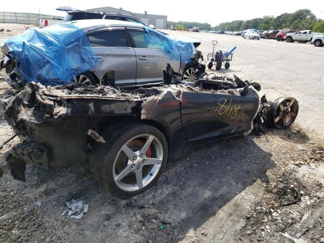 1G1YA2D71E5107709 - 2014 CHEVROLET CORVETTE STINGRAY 1LT BLACK photo 3