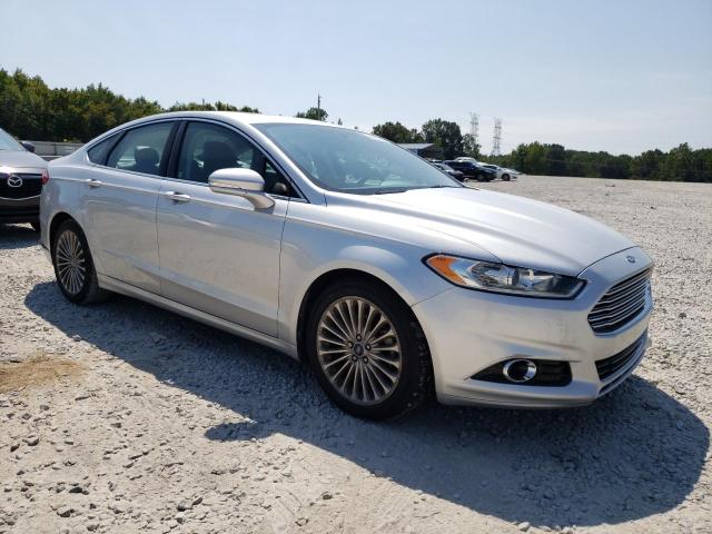 3FA6P0K94DR161075 - 2013 FORD FUSION TITANIUM SILVER photo 4