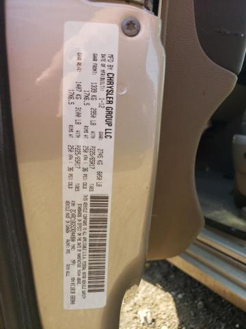 2C4RC1BG5CR244980 - 2012 CHRYSLER TOWN & COU TOURING 米色 照片 14