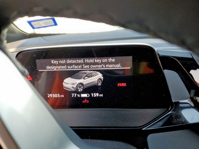 1V2WNPE88PC038103 - 2023 VOLKSWAGEN ID.4 PRO S WHITE photo 9